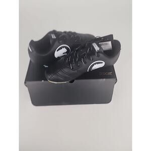Puma ProCat Youth Size Pitch Outdoor Soccer Cleat Shoes Black/White Size 13